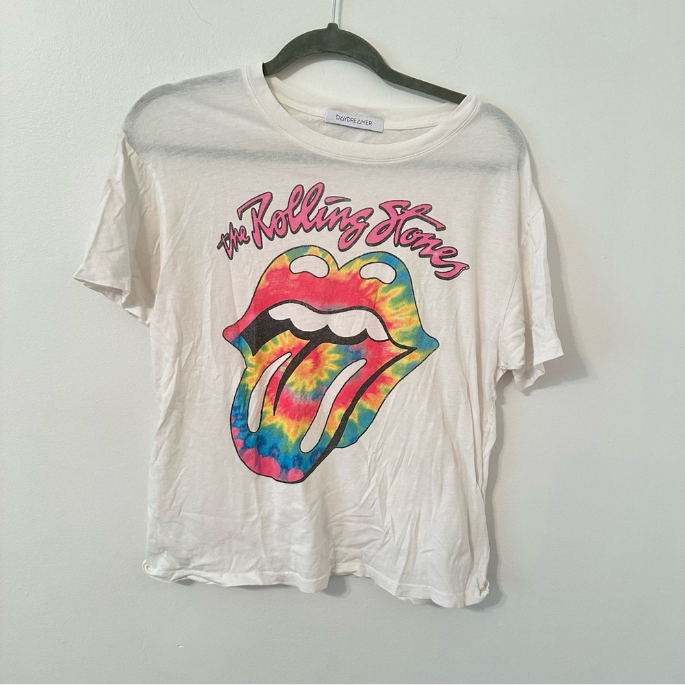 The Rolling Stones Tie-Dye Tongue Graphic Tee